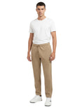 Beige Drawstring Joggers 1