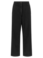Black Loose Pleated Pants 1