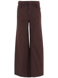 Brown Flared High Rise Jeans 1