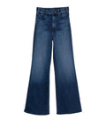 Blue Flared High Rise Jeans 1