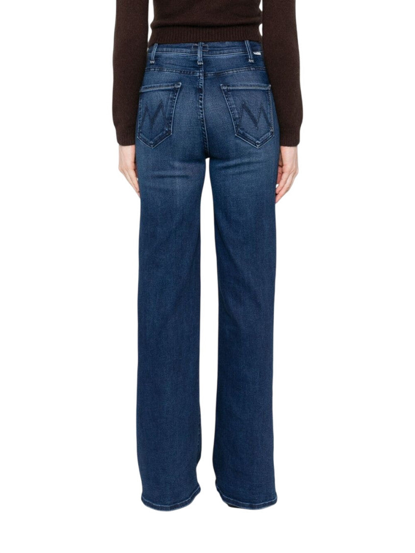 Blue Flared High Rise Jeans 2