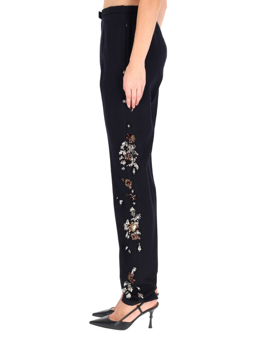 Black Tailored Flat Front Pant 4