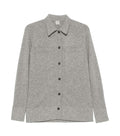 Grey Regular Solid Shirt 1