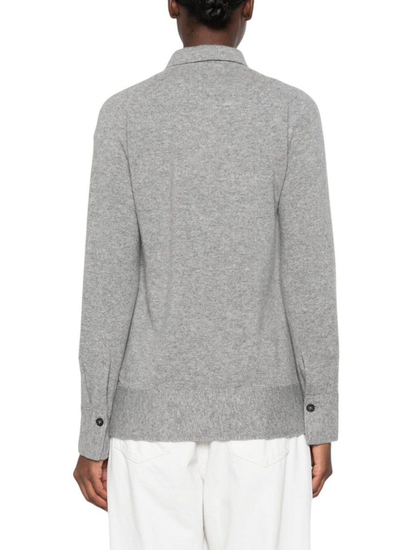 Grey Regular Solid Shirt 3