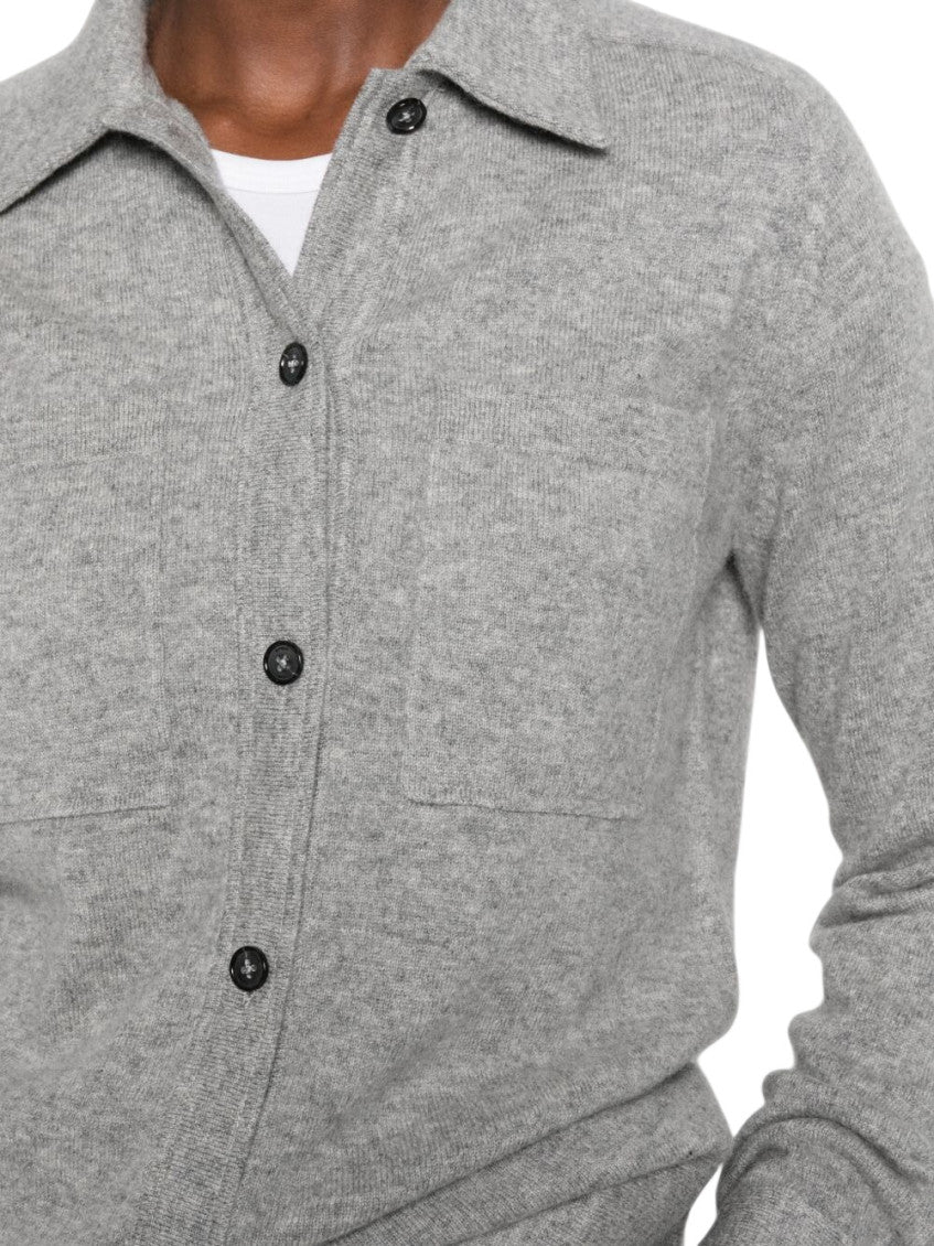 Grey Regular Solid Shirt 4