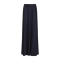 Navy Solid Ankle Length Skirt 1