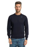 Dark Blue Crew Neck Sweater 1