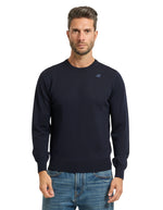 Dark Blue Crew Neck Sweater 1