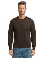 Dark Brown Crew Neck Sweater 1
