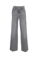 Grey Bootcut High Rise Jeans 1