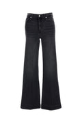 Black Flared High Rise Jeans 1