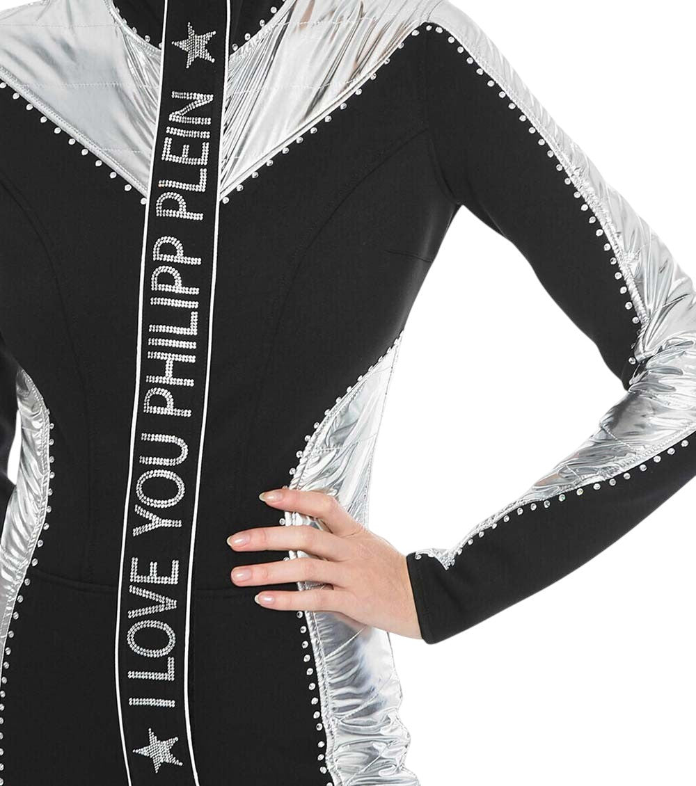 Silver Skinny Flat Front Pant 3