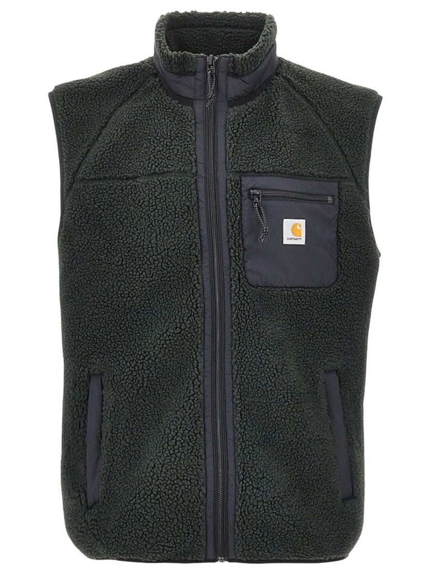 Dark Green Sleeveless Jacket 1