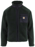 Dark Green Mock Collar Jacket 1