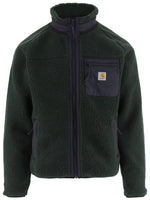 Dark Green Mock Collar Jacket 1