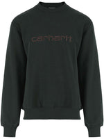 Dark Green Logo Sweatshirt 1