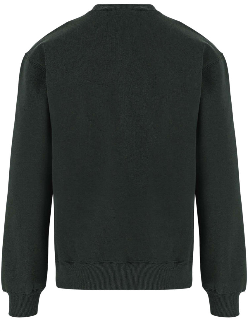 Dark Green Logo Sweatshirt 2