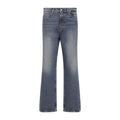 Blue Straight High Rise Jeans 1