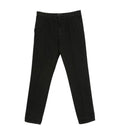 Black Straight Mid Rise Jeans 1
