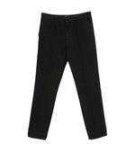 Black Straight Mid Rise Jeans 1