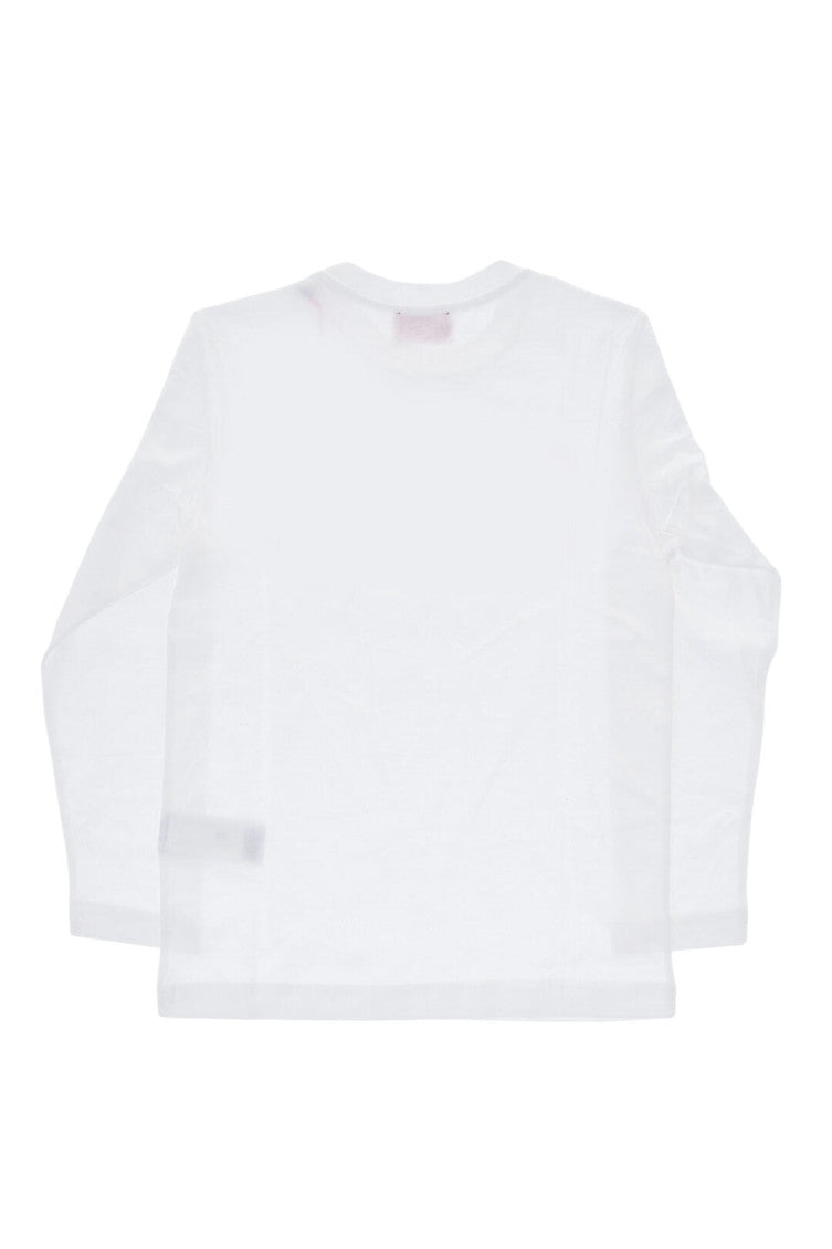 Kids White Logo T-Shirt 2
