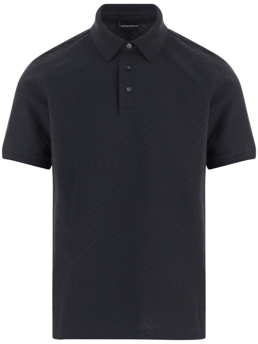 Black Shirt Collar Polo 1