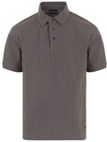 Taupe Shirt Collar Polo 1