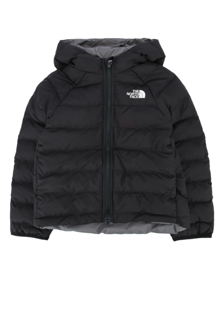 Kids Black Quilted Jacket 1