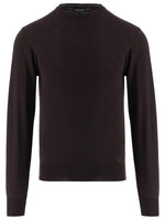 Brown Crew Neck Sweater 1