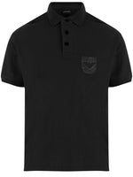Black Shirt Collar Polo 1