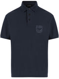 Navy Blue Shirt Collar Polo 1