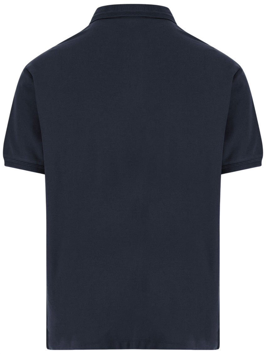 Navy Blue Shirt Collar Polo 2