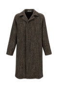 Brown Single Breasted Coat 1