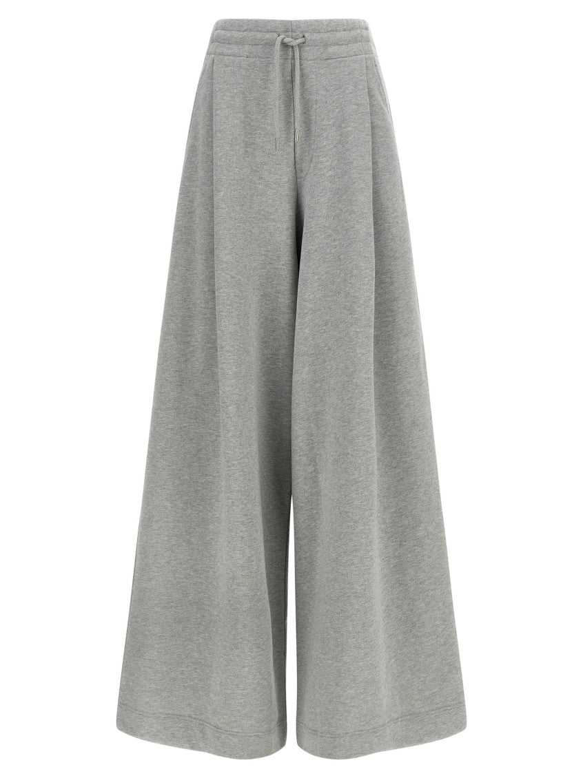Grey Loose Drawstring Pants 1