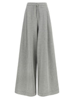 Grey Loose Drawstring Pants 1
