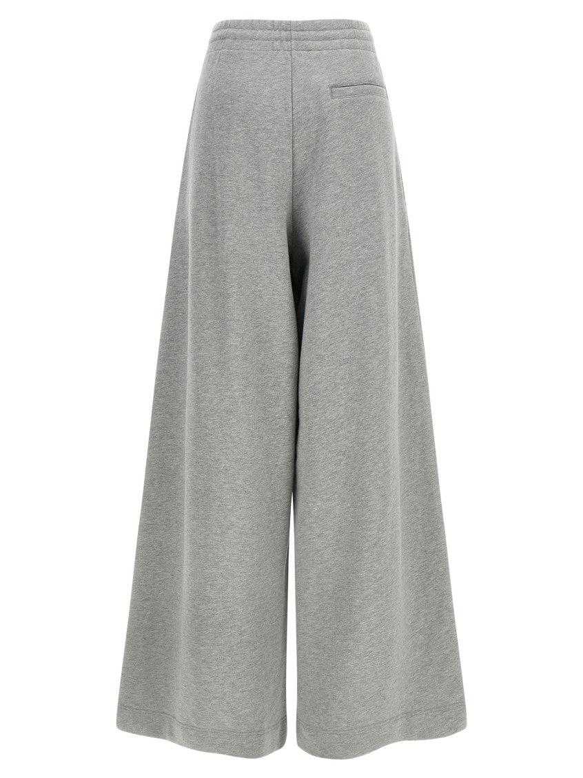 Grey Loose Drawstring Pants 2