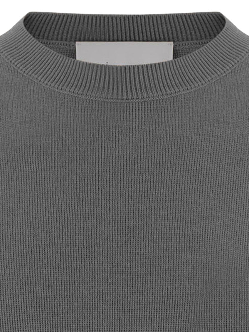 Ash Grey Crew Neck Sweater 3