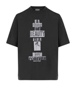 Black Crew Neck T-Shirt 1