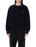 Black Embroidered Logo Sweatshirt 1