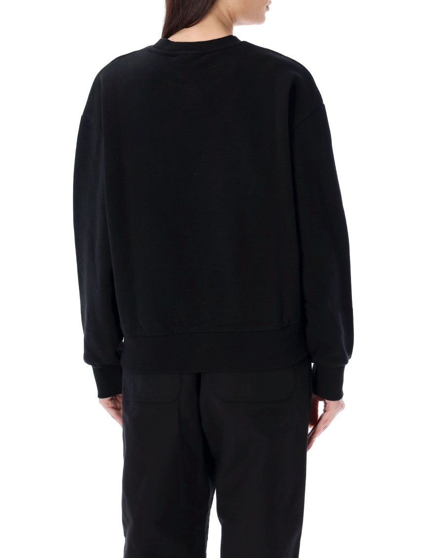 Black Embroidered Logo Sweatshirt 2