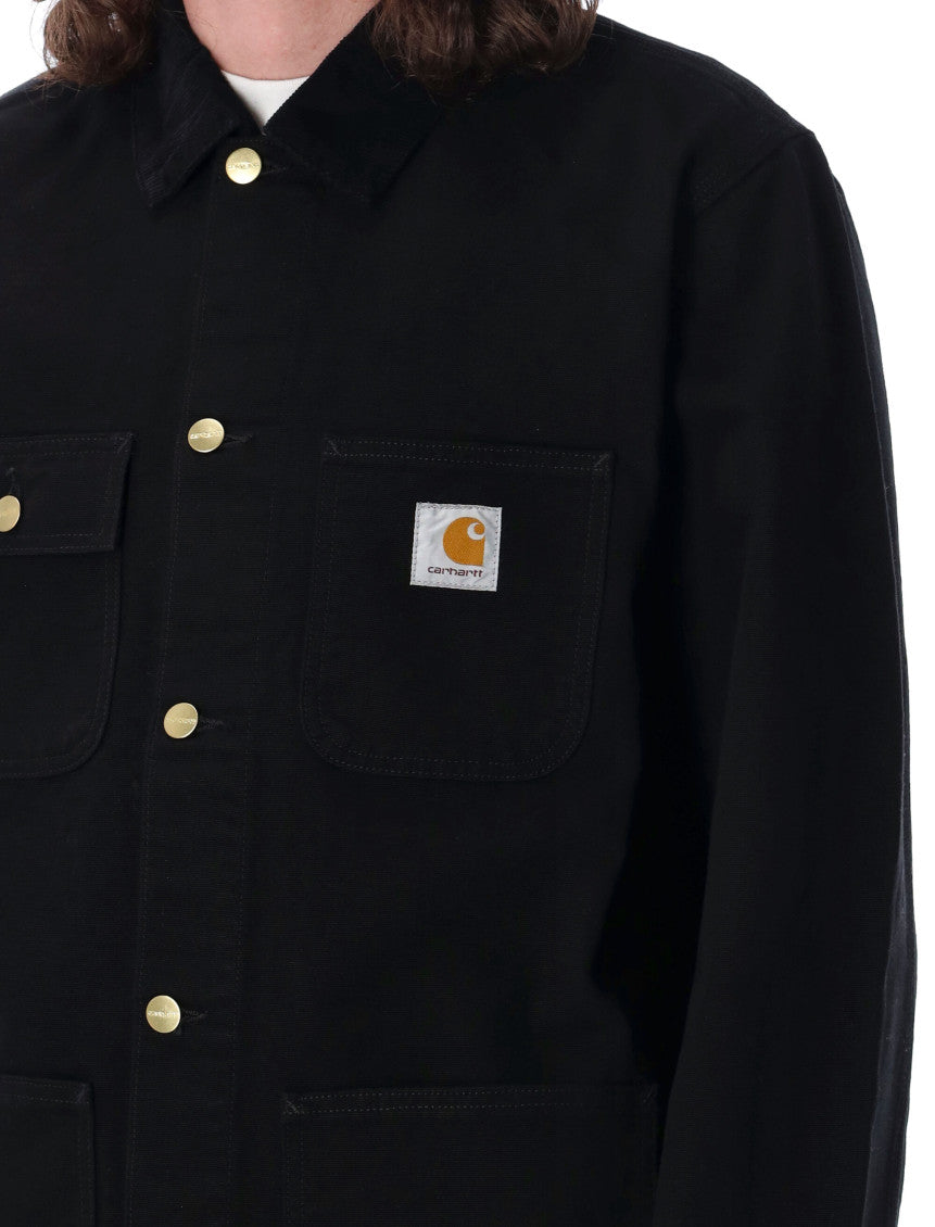 Black Logo Patch Jacket 3