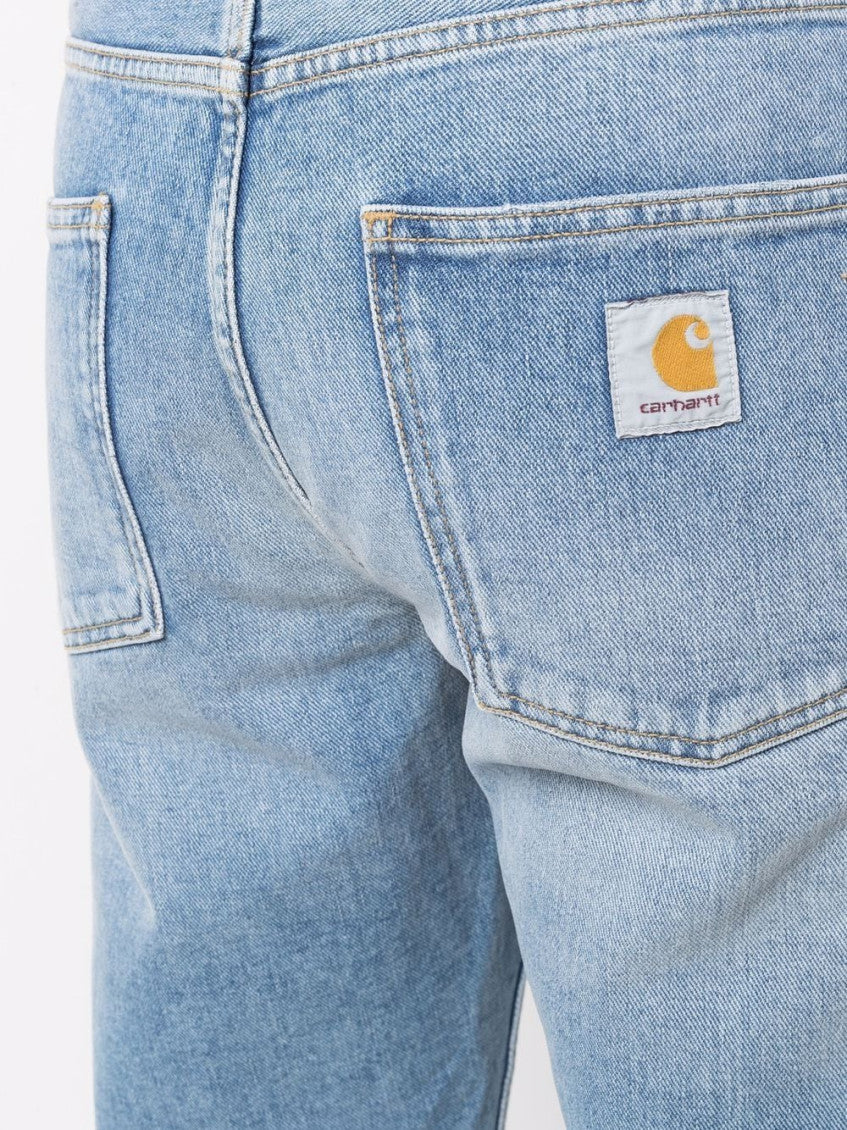 Sky Blue Wide Leg Jeans 4