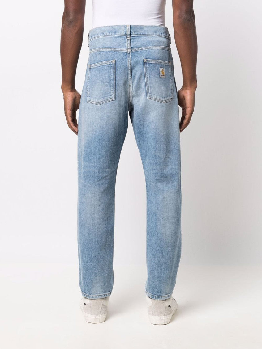 Sky Blue Wide Leg Jeans 5