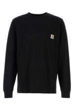 Black Logo Patch T-Shirt 1