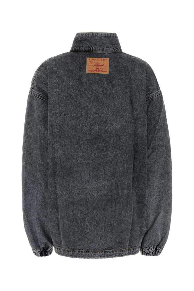 Black denim jacket 2