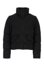 Black nylon Austral down jacket 1