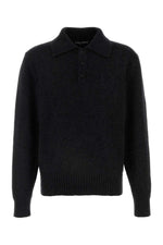 Black Long Sleeve Polo 1