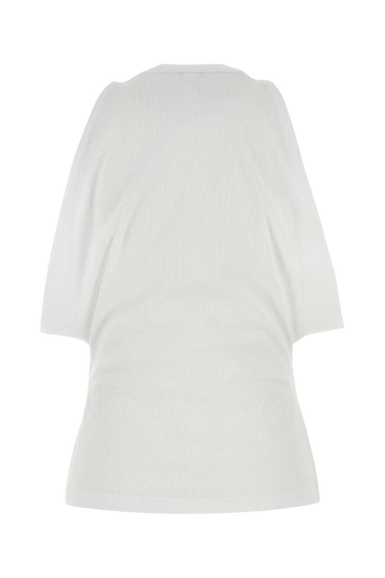 White Cut And Sew Cotton Top 2