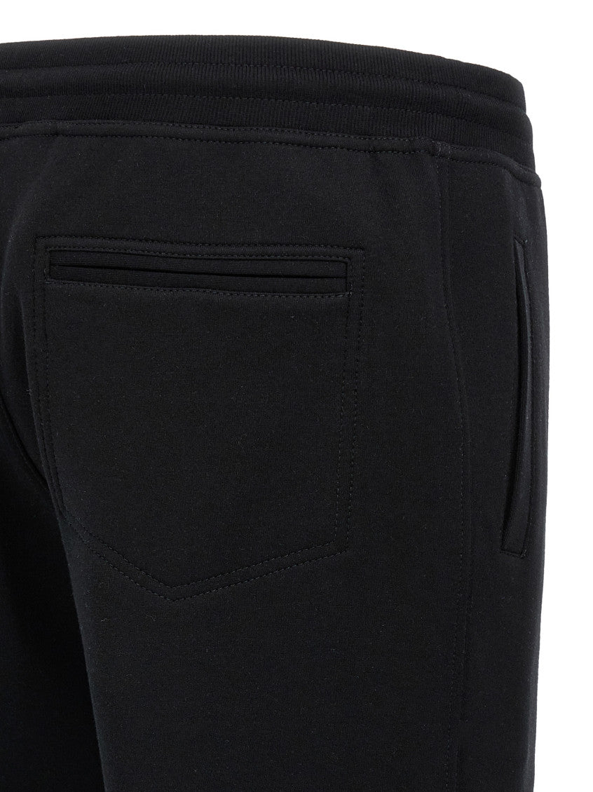 Black Cotton blend sweatpants 4