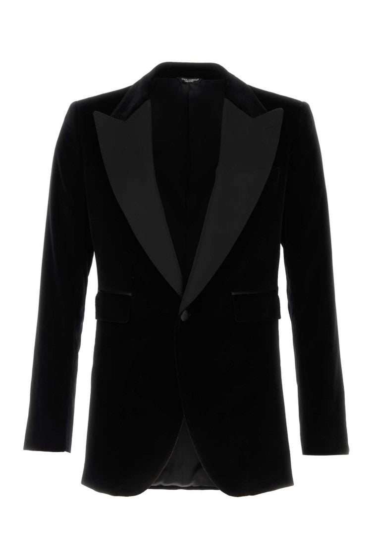 Black Velvet Blazer 1